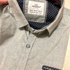 CRAFT + FLOW button down shirt